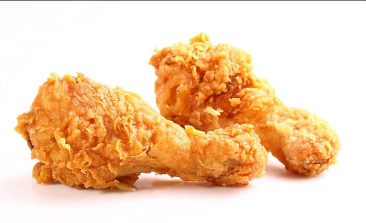 Crispy fried chicken