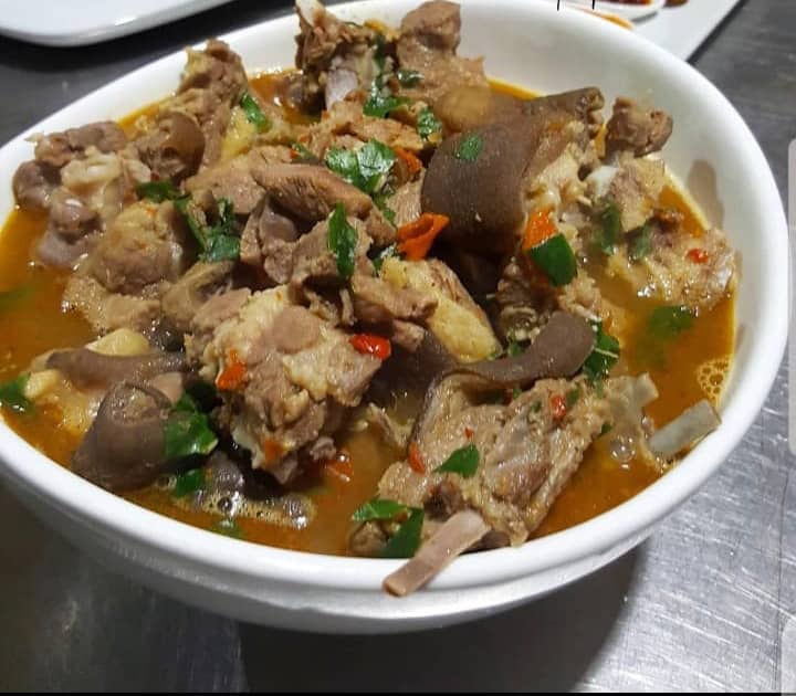 Bwari Kitchen native soup with assorted meat