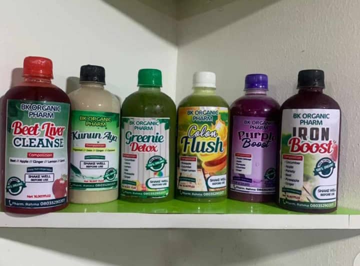 BK Organic Pharm health drinks