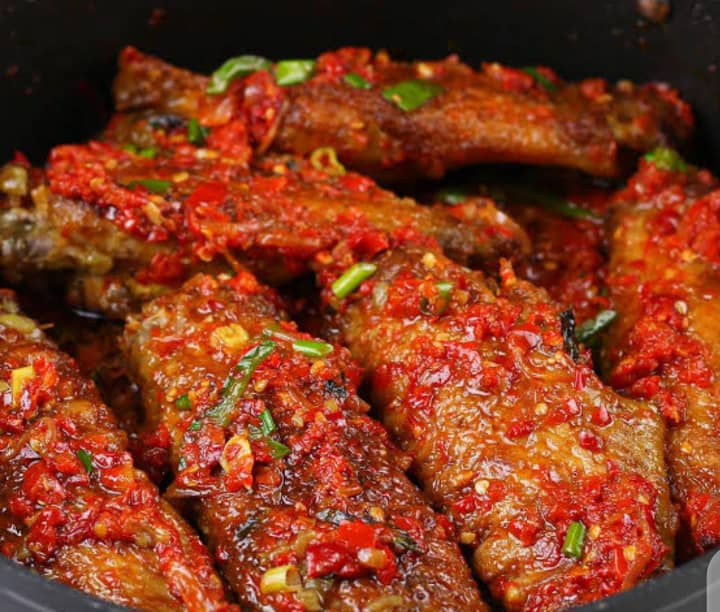Pepper chicken wings